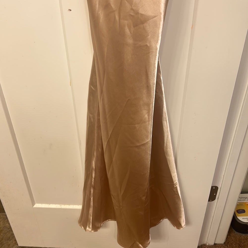 Gold Slip Dress